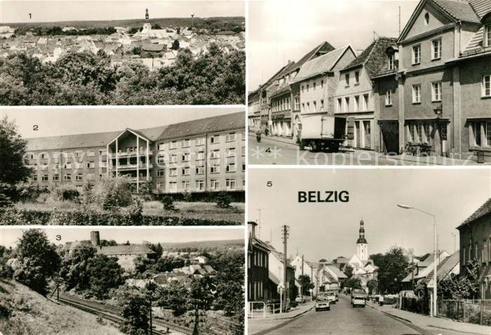 Belzig Bad Kreiskrankenhaus Burg Eisenhardt Strasse der Einheit