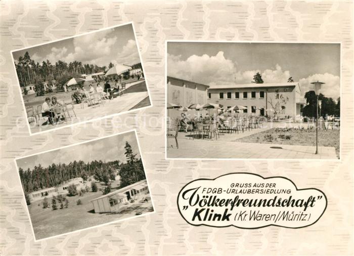 Klink Waren Urlaubersiedlung Voelkerfreundschaft