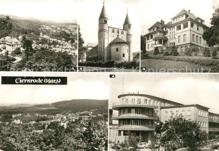 Gernrode Harz Erholungsheim Stubenberg Stiftskirche St. Cyriakus