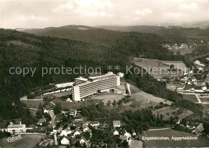 Engelskirchen Fliegeraufnahme Aggertalklinik