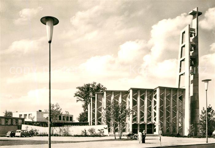 BERLIN  CITY Hansaviertel Katholische Kirche St. Ansgar