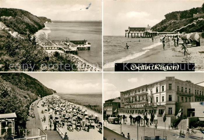 Sellin Ruegen Seebruecke Freilichtbuehnenterrasse Hotel Frieden