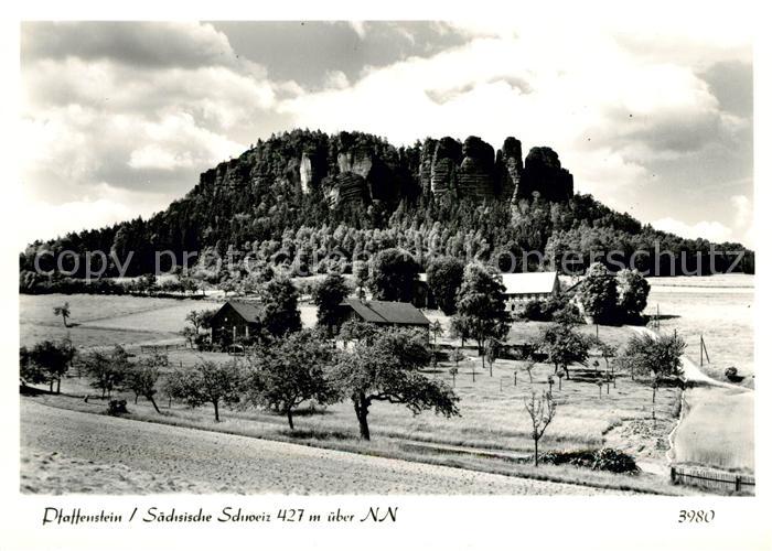 Pfaffenstein Koenigstein Saechsische Schweiz