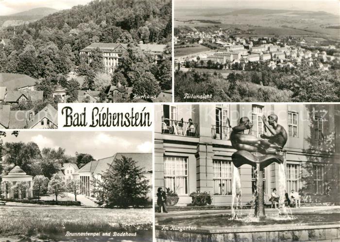 Bad Liebenstein Kurgarten Brunnentempel Badehaus