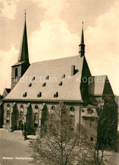 Weimar Thueringen Herderkirche