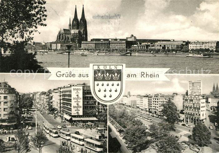 Koeln Rhein Hohenzollernring Kaiser-Wilhelm-Ring