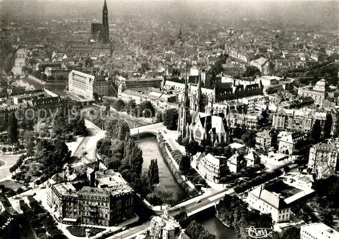 Strasbourg Alsace Fliegeraufnahme Eglise St-Paul Cathedrale