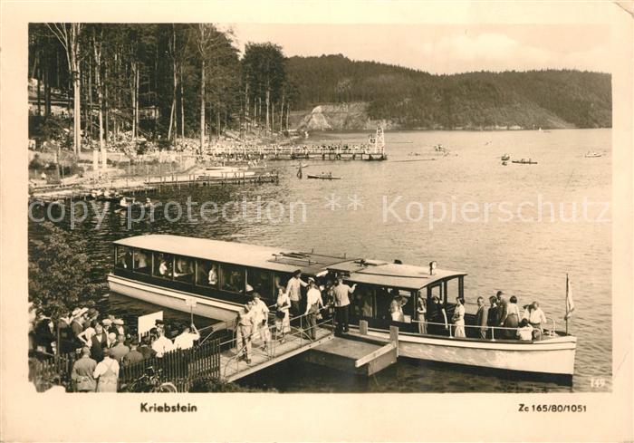 Kriebstein Anlegestelle