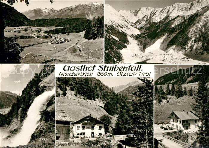 Niederthai Umhausen Tirol Gasthof Stuibenfall
