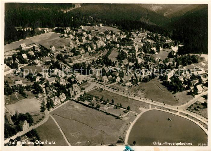Hahnenklee-Bockswiese Harz Fliegeraufnahme