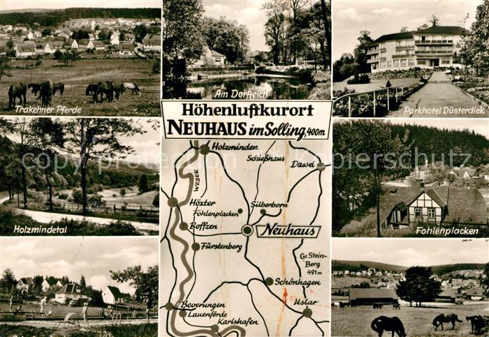 Neuhaus Solling Parkhotel Duesterdiek Fohlenplacken Holzmindetal