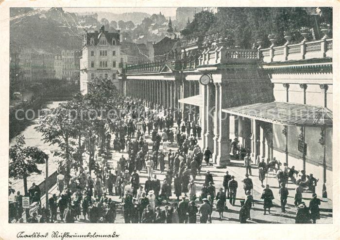 Karlsbad Eger Muehlbrunnkolonnade