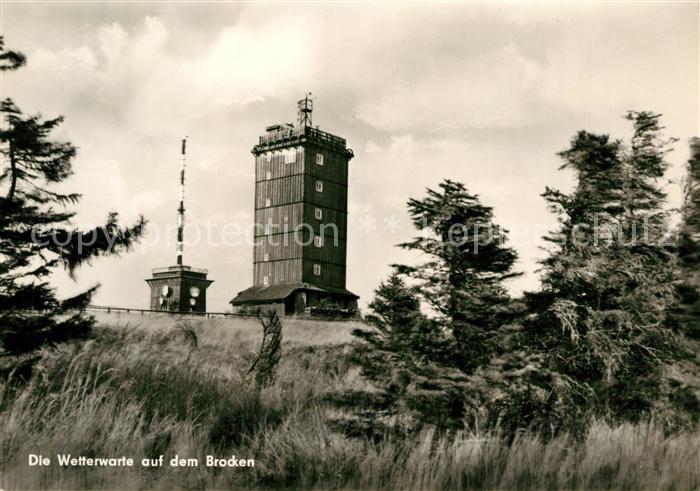 Brocken Harz Wetterwarte
