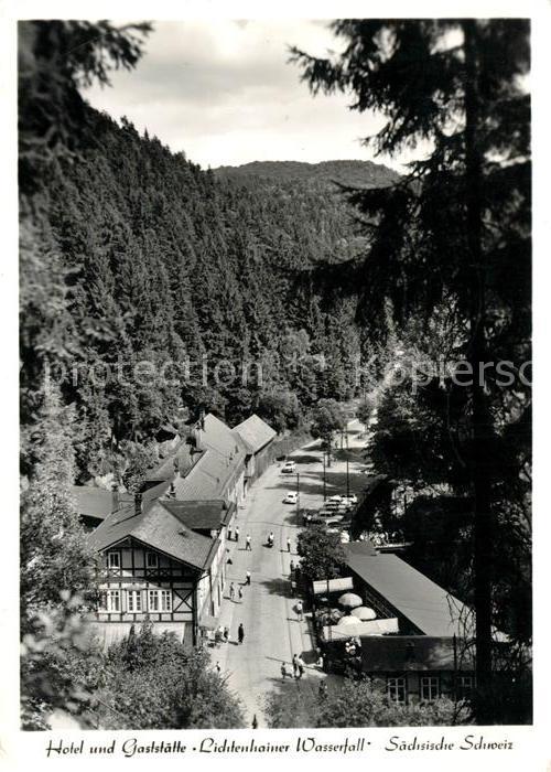 Lichtenhain Sebnitz Hotel und Gaststaette Lichtenhainer Wasserfall