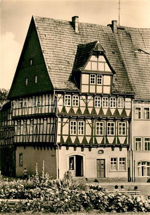 Bad Frankenhausen Apotheke Historisches Fachwerkhaus