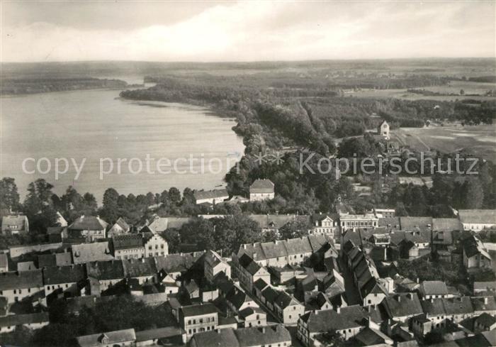 Lindow Mark mit Wutzsee Fliegeraufnahme