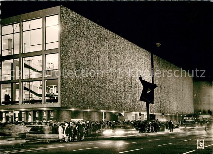 BERLIN  CITY Deutsche Oper Nachtaufnahme