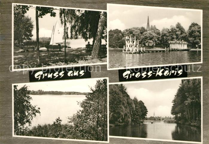 Gross Koeris Uferpartie am See Steg