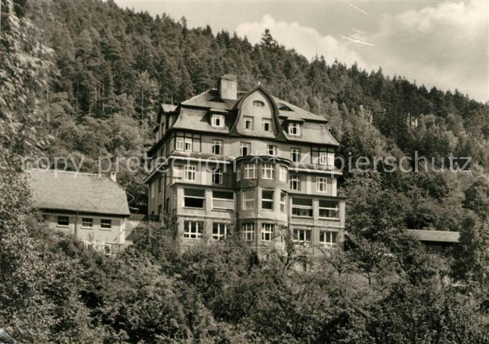 Leutenberg Thueringen FDGB Erholungsheim Sormitzblick