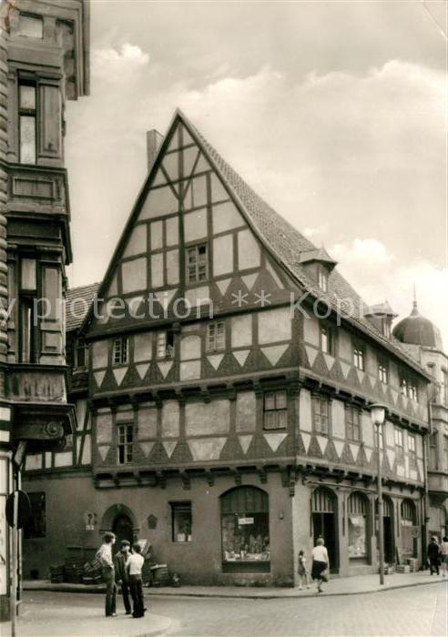 Haldensleben Kuehnsches Haus Fachwerkhaus Altstadt