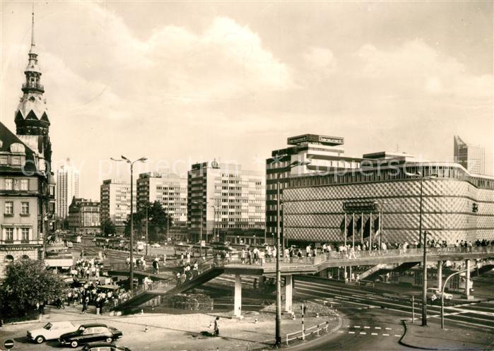 LEIPZIG Sachsen Warenhaus Konsument am Bruehl