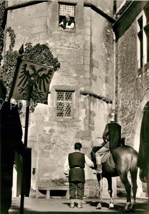 Jagsthausen Heilbronn Burgfestspiele Goetz von Berlichingen Das Zitat