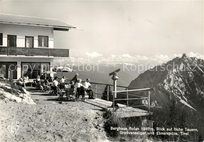 Maurach Achensee Berghaus Rofan Blick auf Hohe Tauern Grossvenediger Ebnerspitze