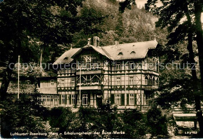 Ilsenburg Harz Erholungsheim der Buna Werke