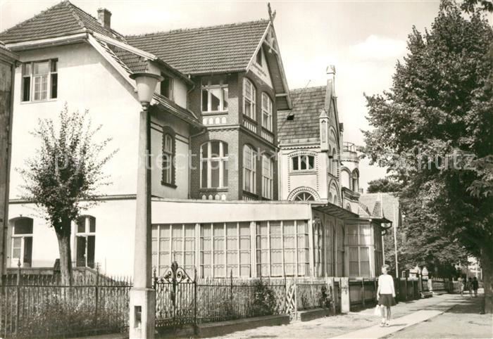 Ahlbeck Ostseebad Kindersanatorium Klaus Stoertebecker