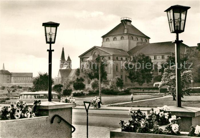 Nordhausen Thueringen Blick zum Theater