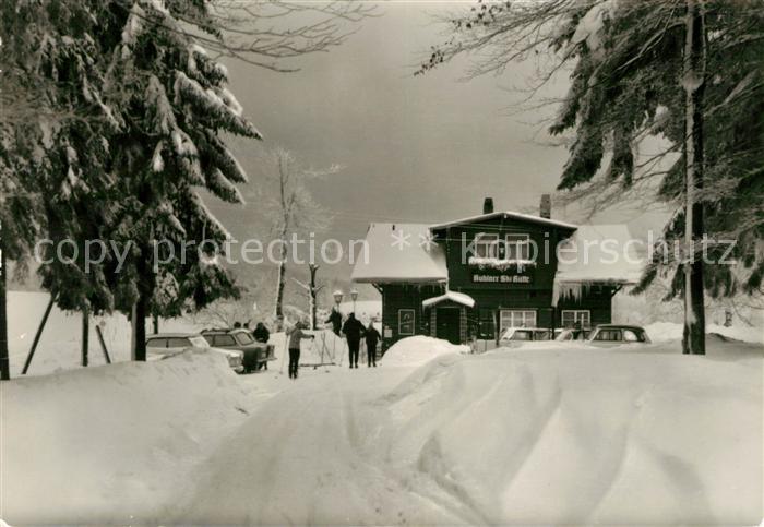 Ruhla Ruhlaer Skihuette im Winter