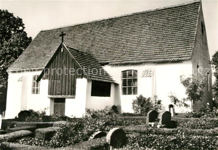 Kloster Hiddensee Inselkirche Friedhof