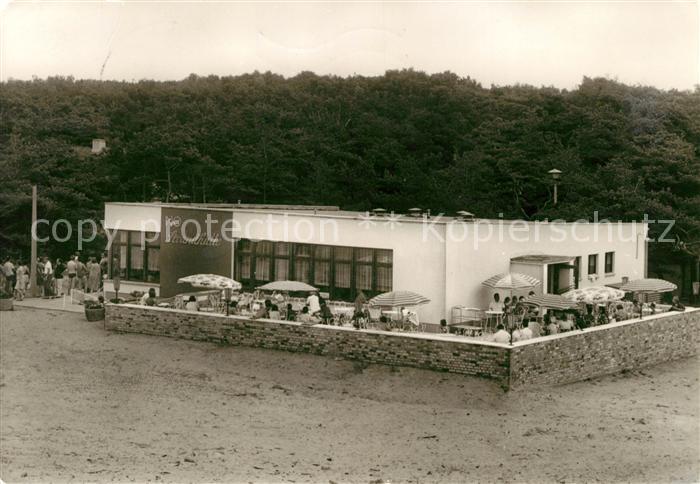 Dierhagen Ostseebad HO Gaststaette Strandhalle