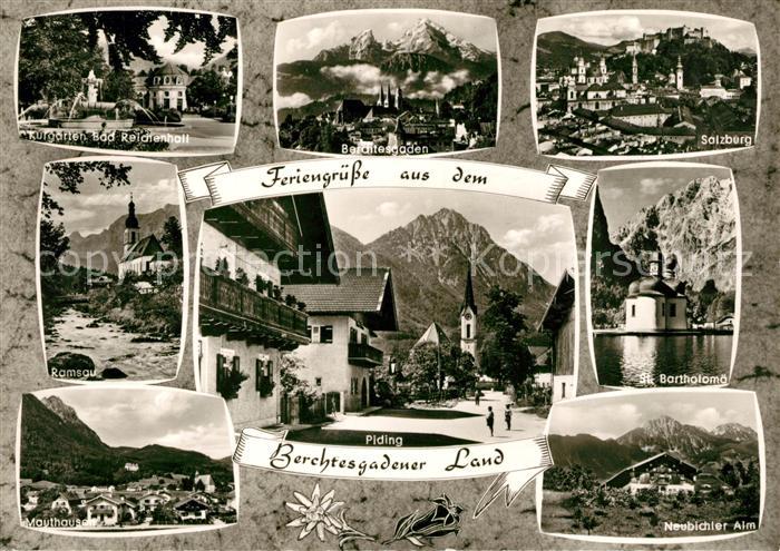 Bad Reichenhall und Umgebung Berchtesgadener Land Alpenpanorama