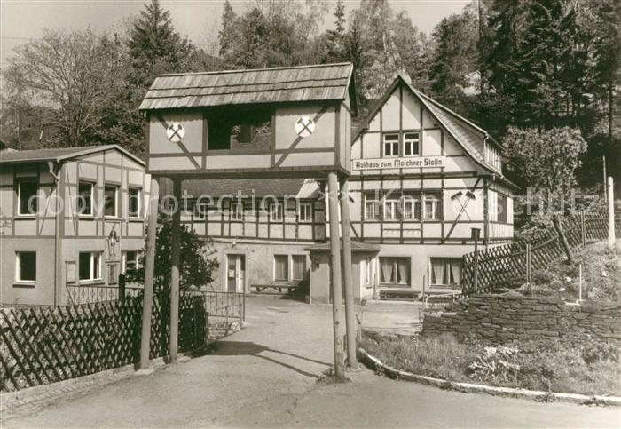 Pobershau Am Schaubergwerk Molchner Stolln