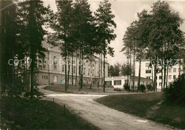 Bad Berka Neue Heilstaetten mit Kulturhaus und Fluegel D