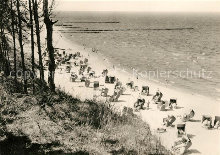 Stubbenfelde Blick auf Ostseestrand