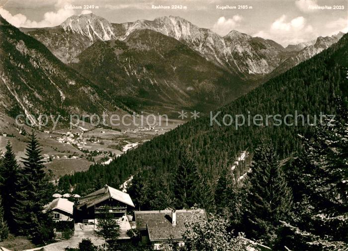 Bad Oberdorf Bergwirtschaft Pension Horn Alpenpanorama Allgaeuer Alpen