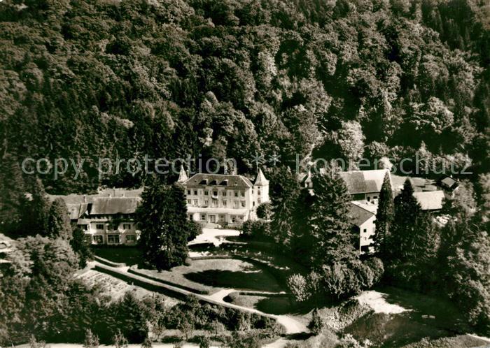 BADENWEILER BW Sanatorium Schloss Hausbaden Schwarzwald Fliegeraufnahme