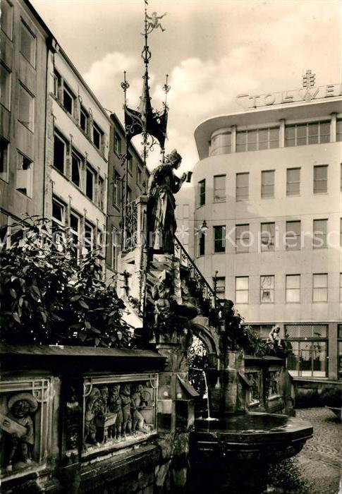 Koeln Rhein Heinzelmaennchen Brunnen