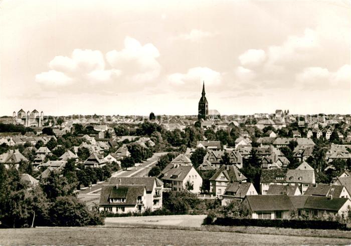 Hildesheim Gesamtansicht mit Kirche