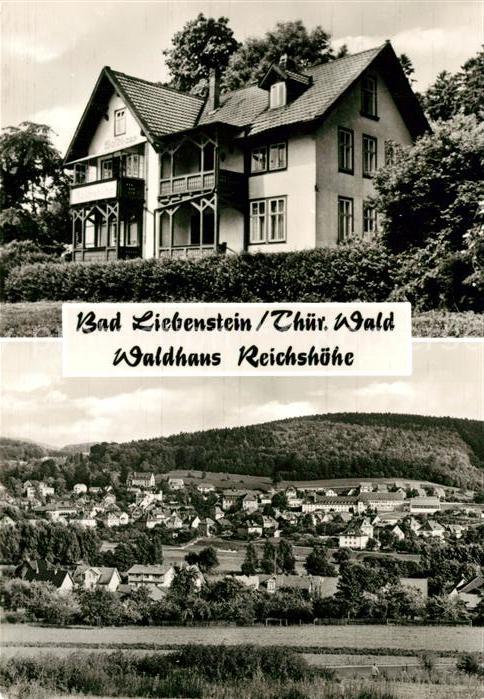 Bad Liebenstein Waldhaus Reichshoehe Landschaftspanorama