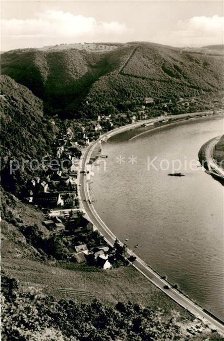 Brodenbach Panorama Blick von der Teufelslay Moseltal