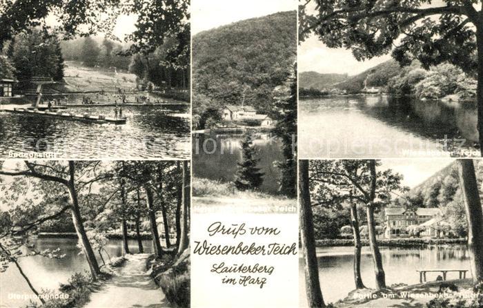 Lauterberg Bad Wiesenbeker Teich Badeanstalt Promenade