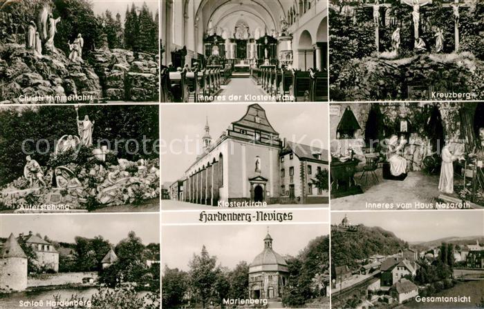 Hardenberg Neviges Klosterkirche Kreuzberg Heiligenfiguren Marienberg Schloss Ha