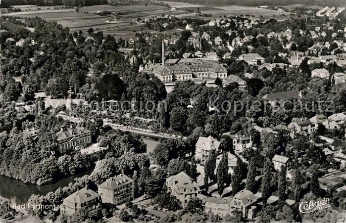 Bad Pyrmont Fliegeraufnahme