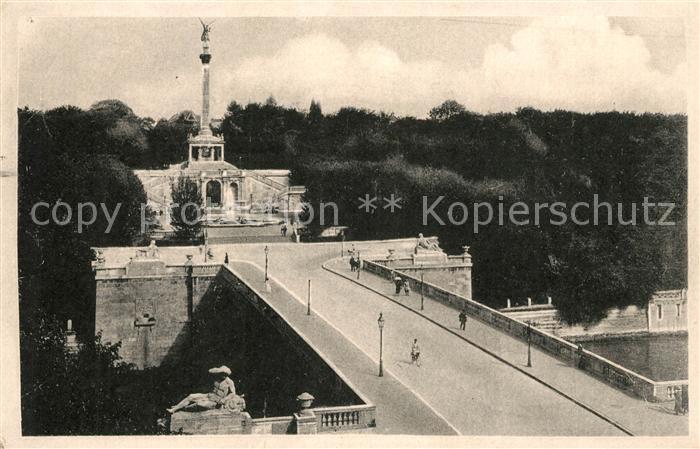 Muenchen Prinzregentenbruecke Friedensengel