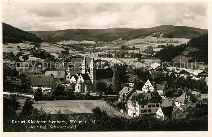 Klosterreichenbach Panorama Kurort im Schwarzwald