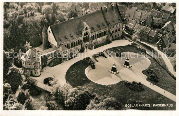 Goslar Kaiserhaus Fliegeraufnahme