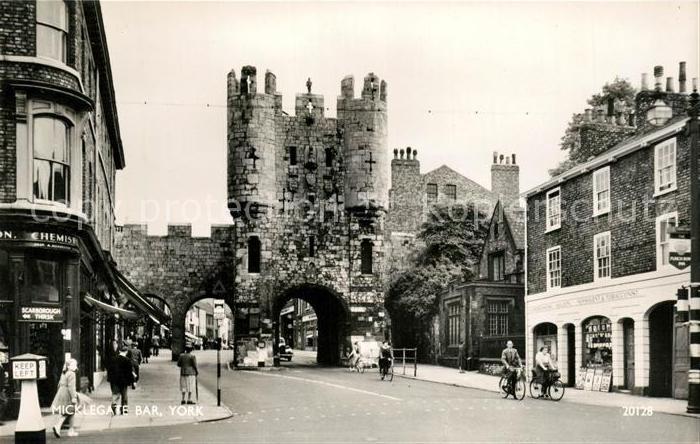 York UK Micklegate Bar